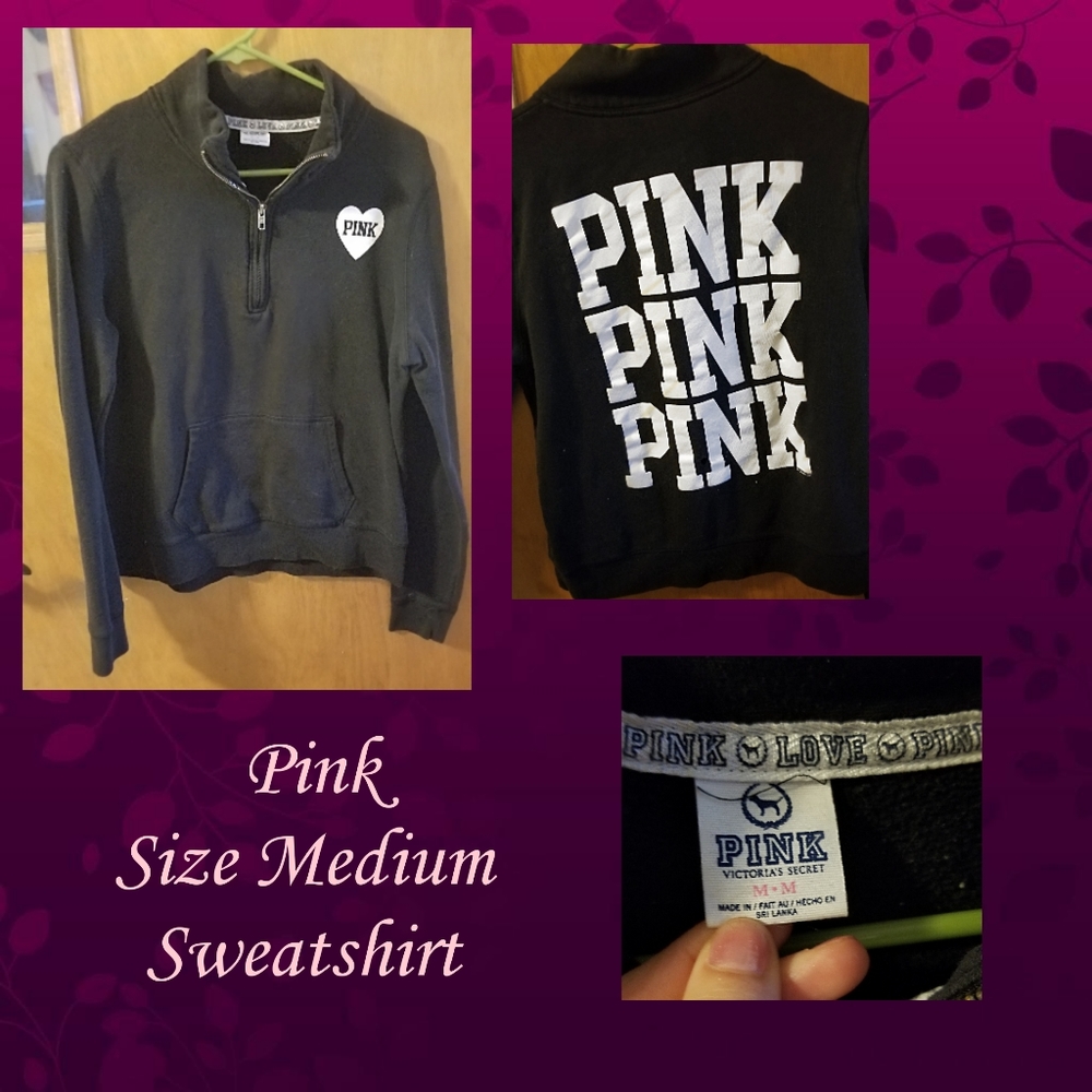 Pink sweatshirt